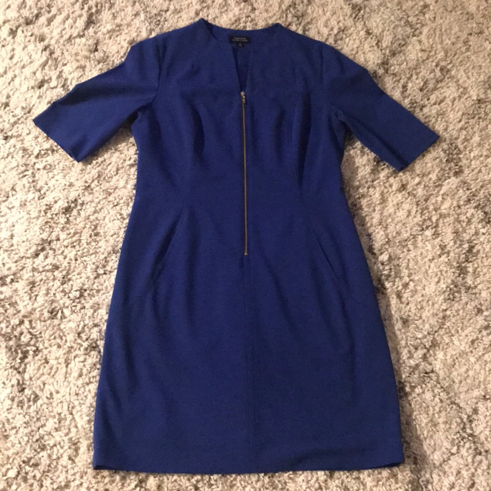 Blue dress